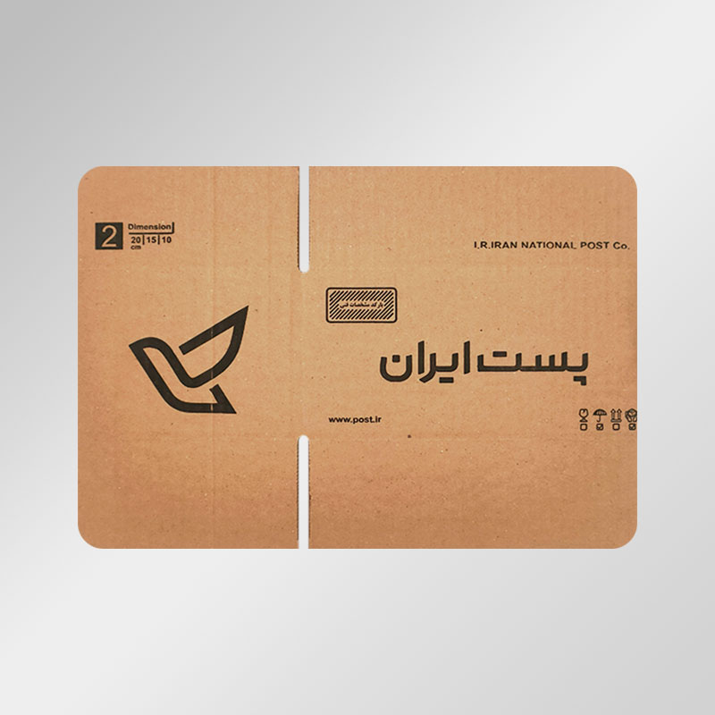 کارتن پستی سایز 2