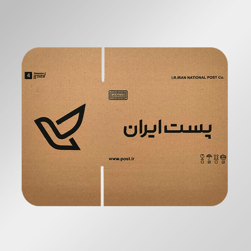کارتن پستی سایز 4